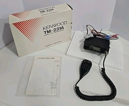 Vintage kenwood 231a ham 2m - ham,